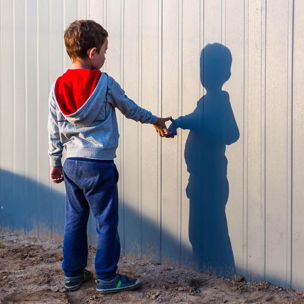 Child receiving early intervention therapy for autism