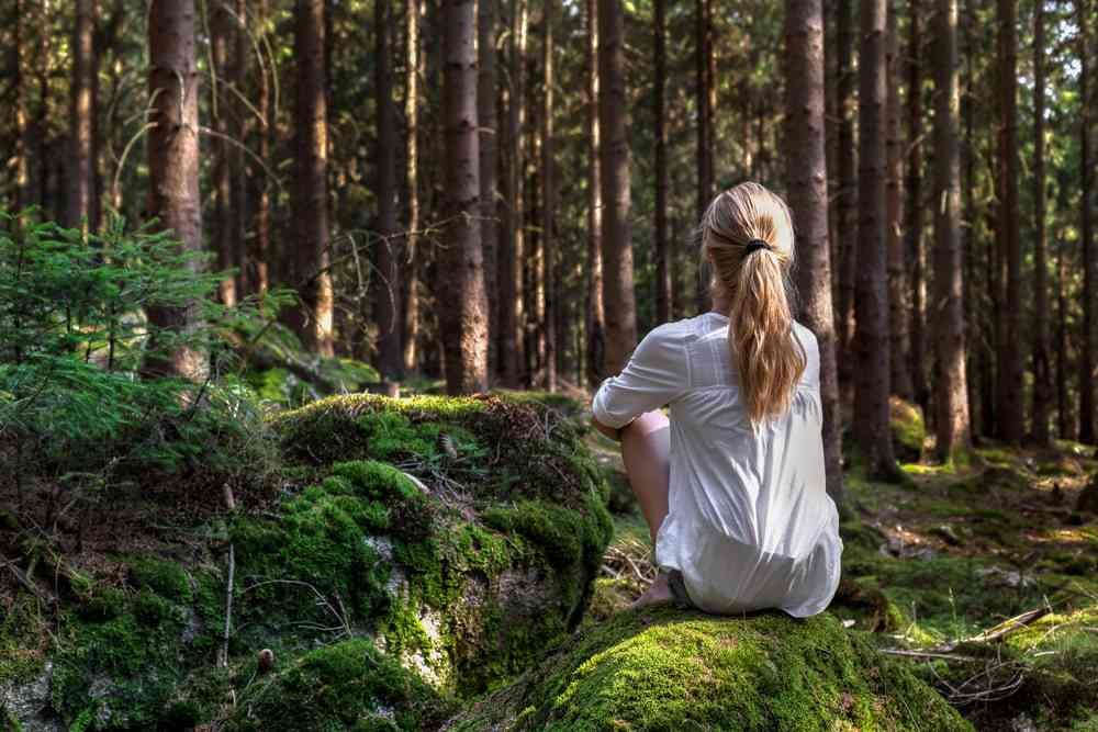 Woman Meditating